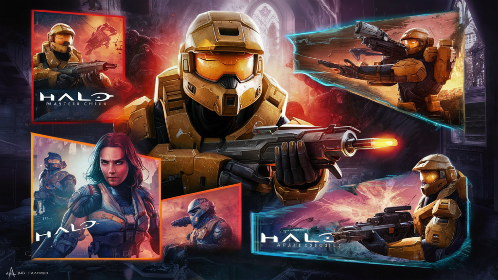 halo (2003) game icons banners